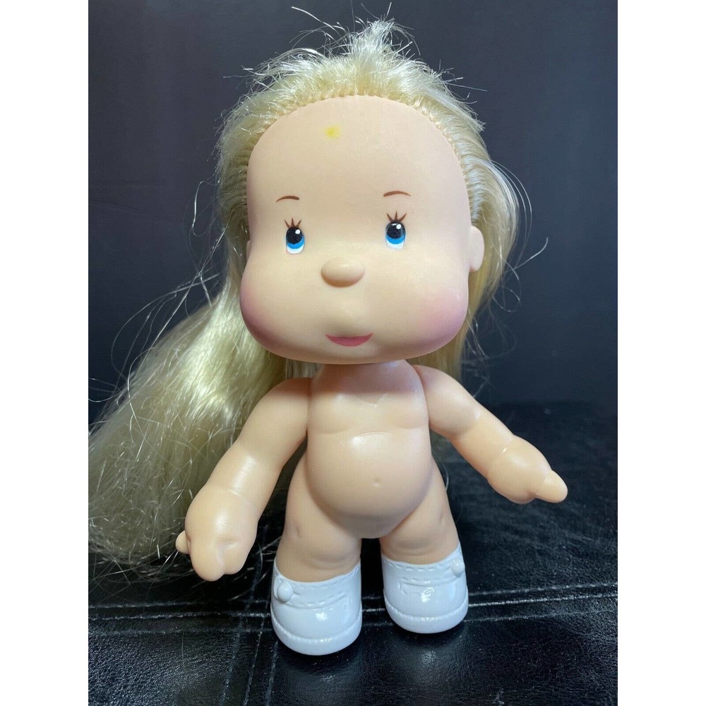 Unique Long Haired Blonde Hair Doll Blue Eyes Collectible Project Restore Toy